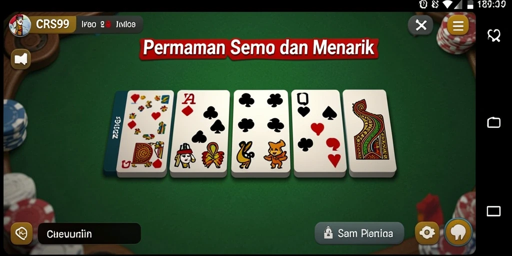 Tampilan utama gameplay Domino yang menyenangkan di CRS99.