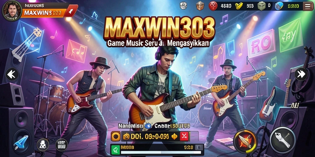 Tampilan gameplay MAXWIN303 yang seru dan penuh warna.