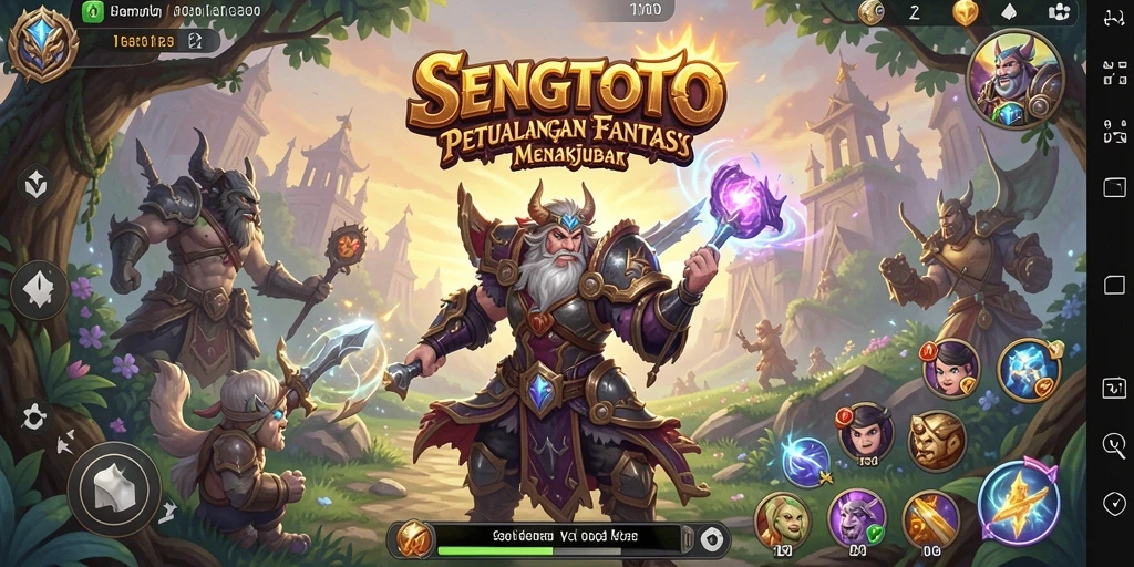 Tampilan gameplay SENGTOTO yang seru dan penuh aksi.