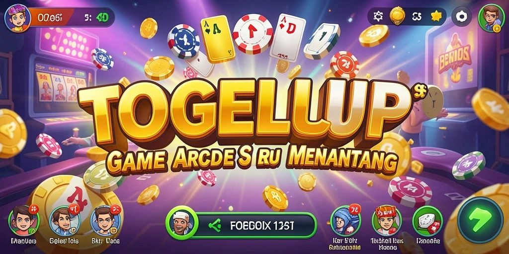 Screenshot TOGELUP menampilkan aksi gameplay Arcade yang seru.