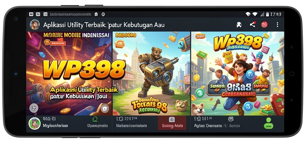 Tampilan antarmuka WP888 yang sederhana dan fungsional.